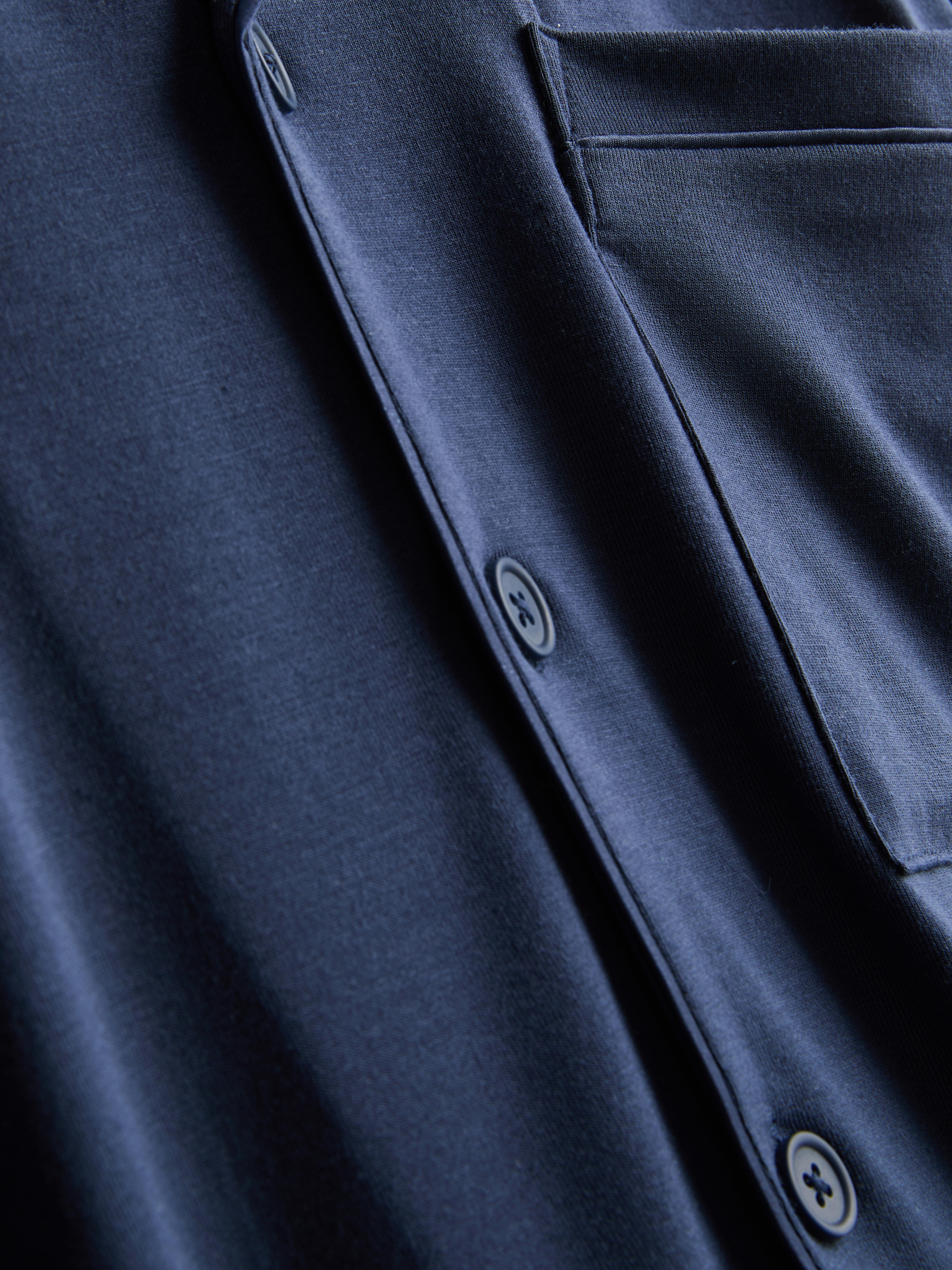 Button-Up Pajama Top