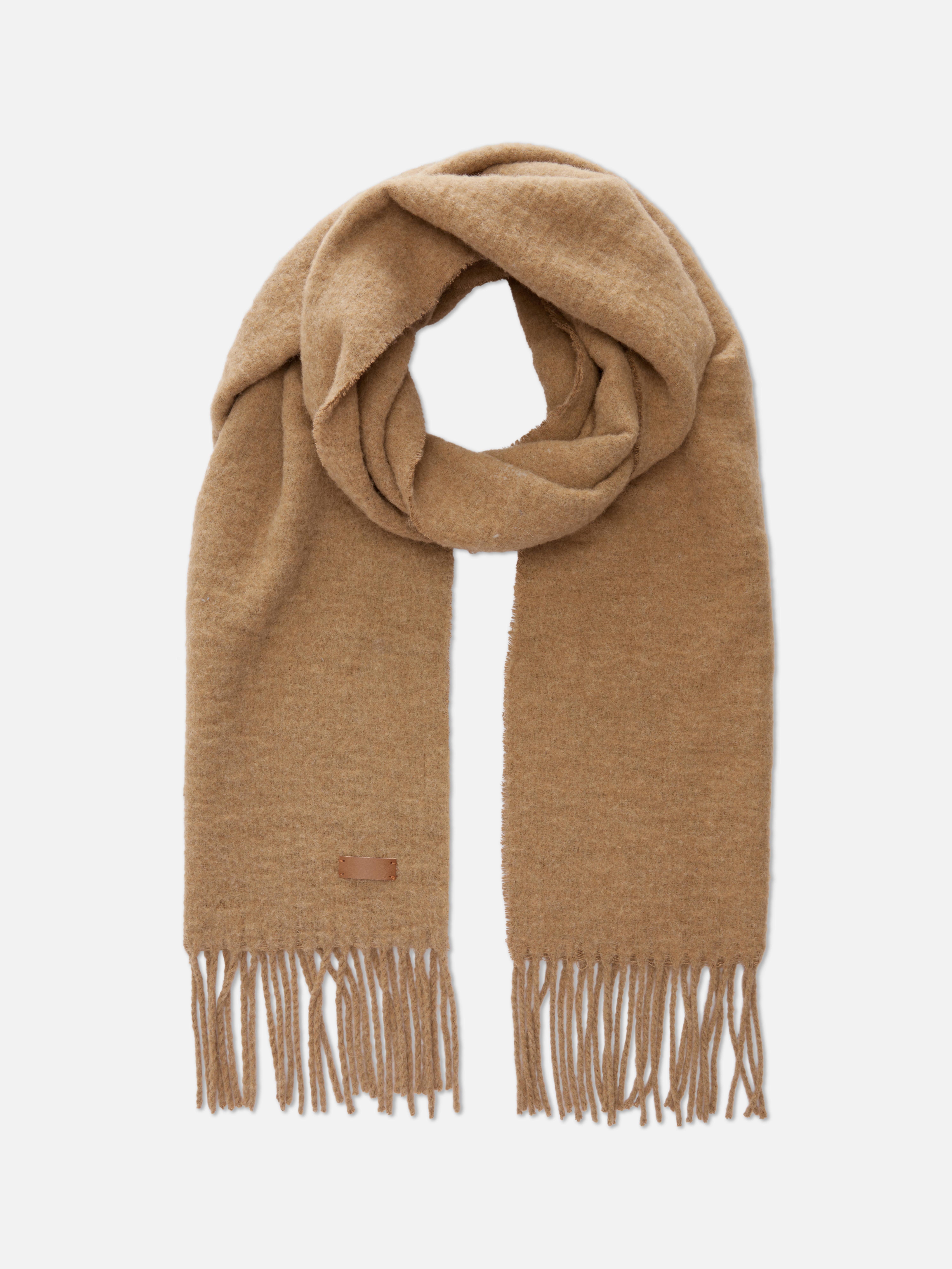The Edit Slim Tassel Scarf