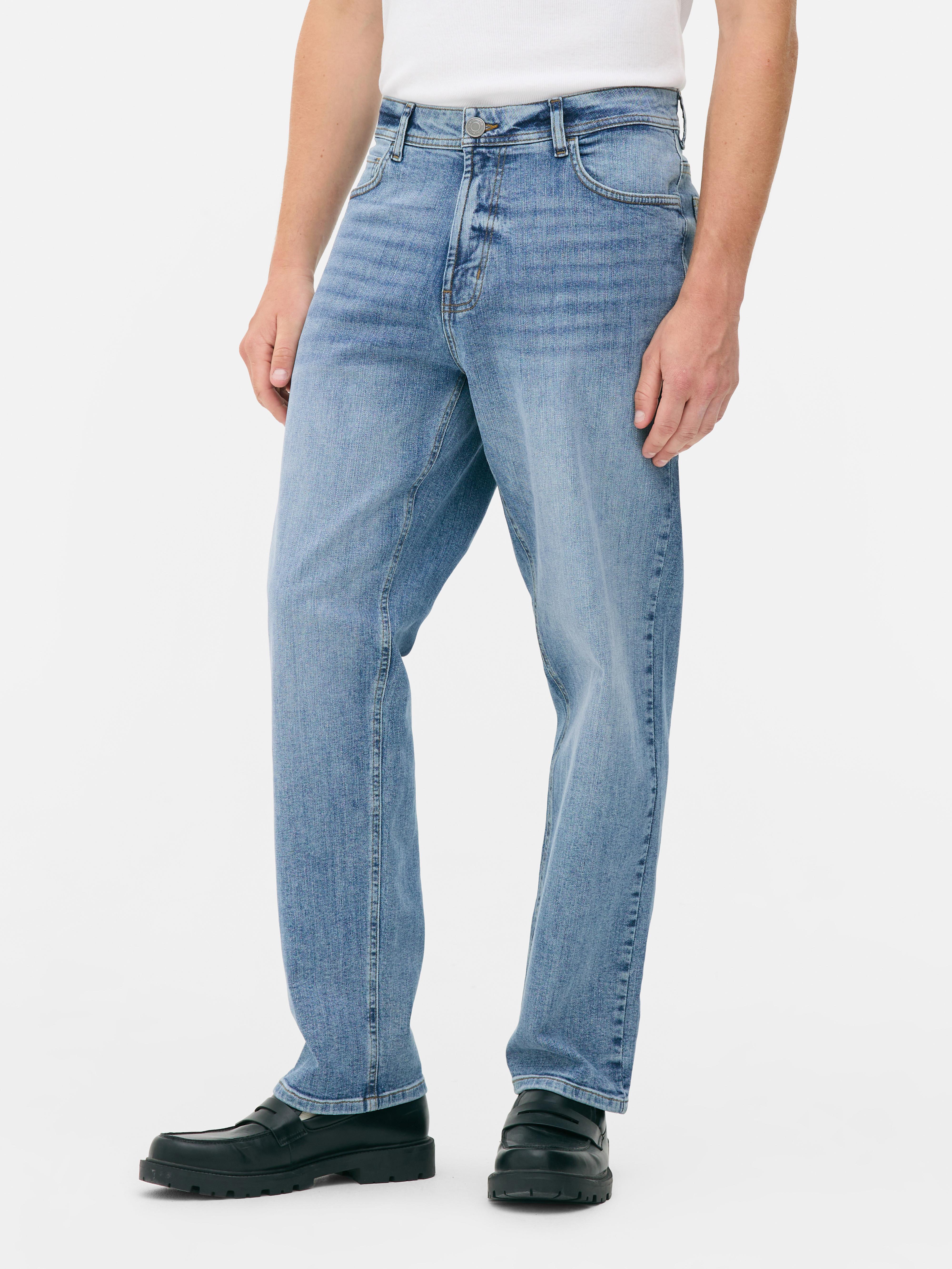 Stretch Straight Leg Jeans