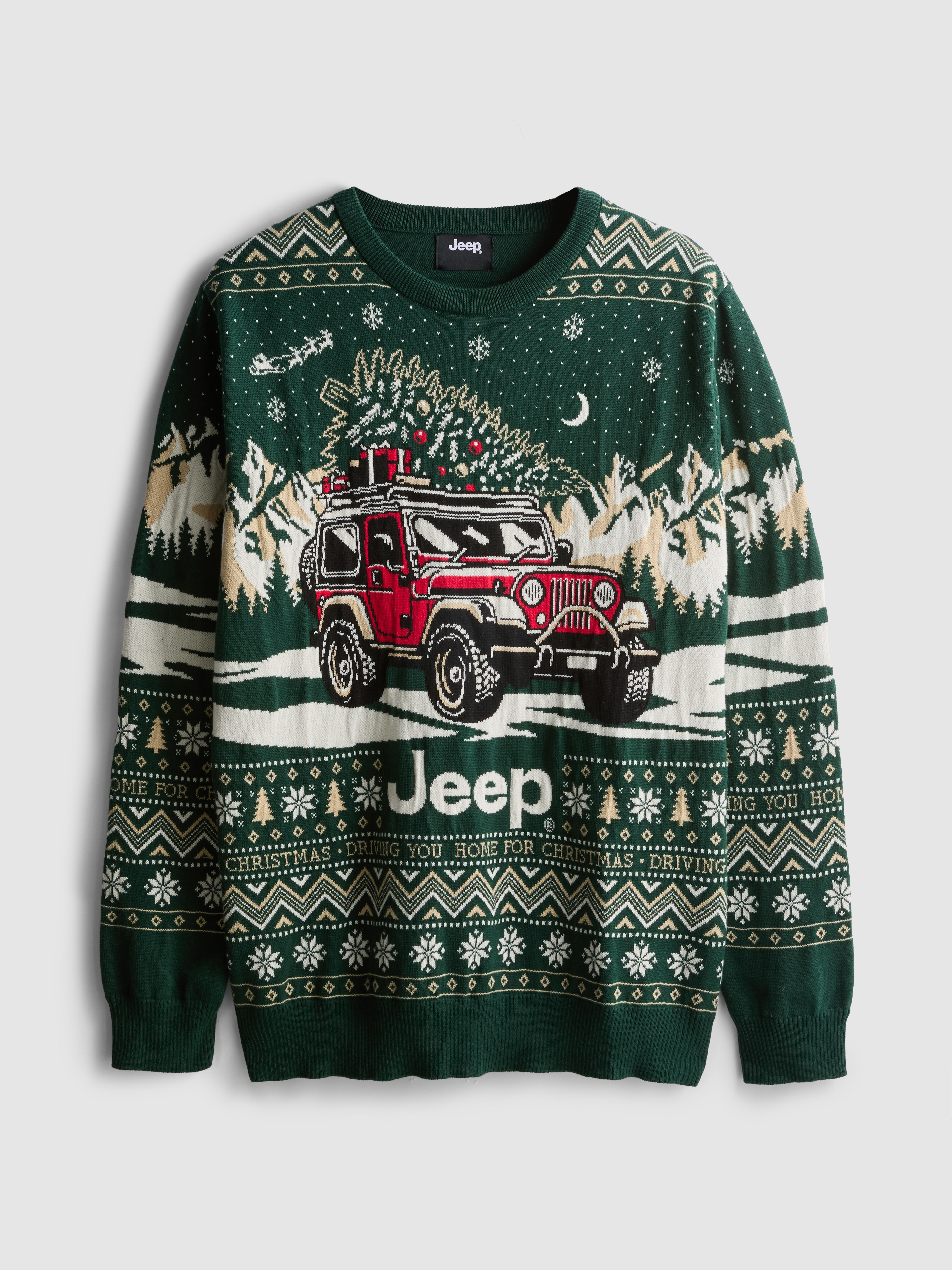 Jeep Christmas Sweater