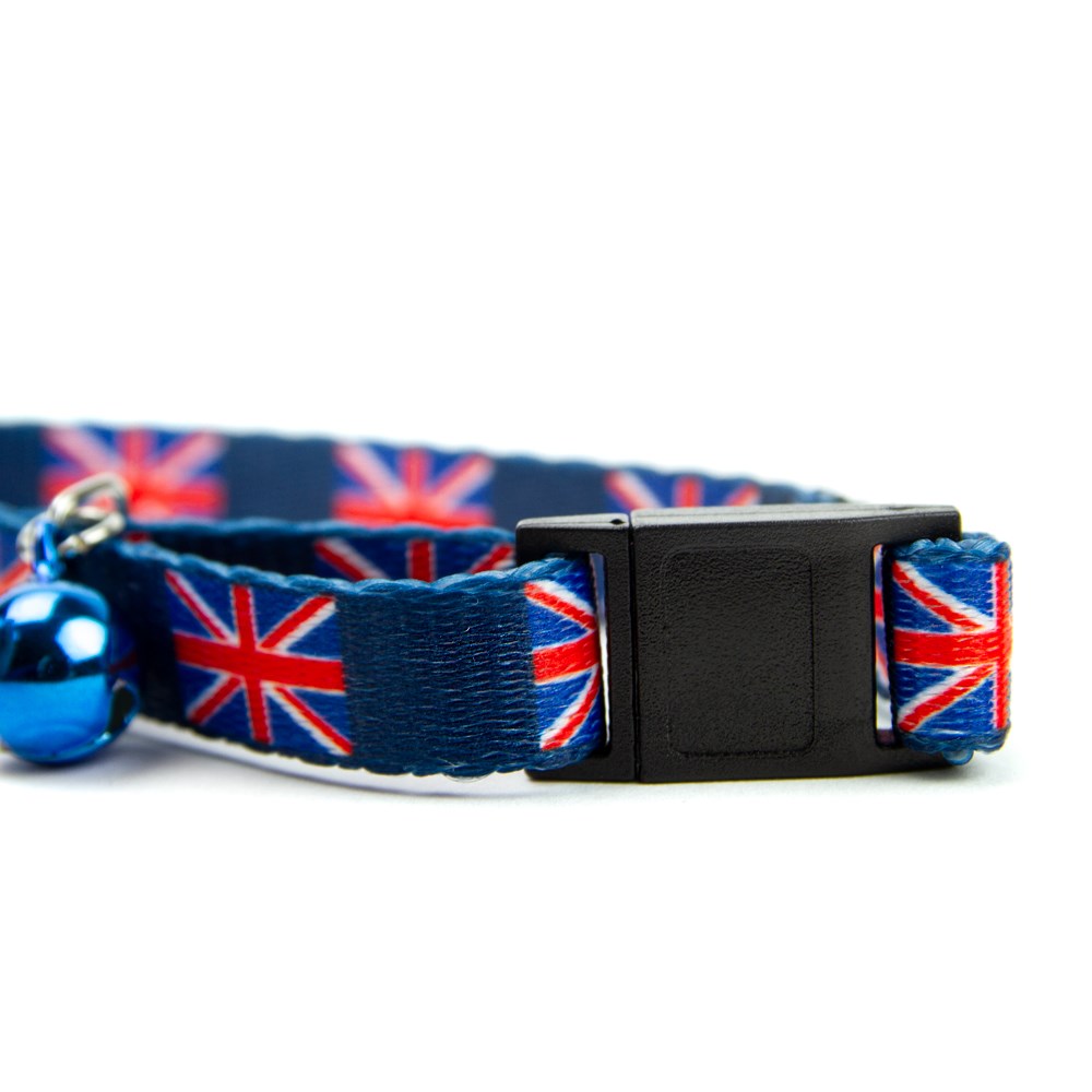 Great & Small Union Jack Cat Collar