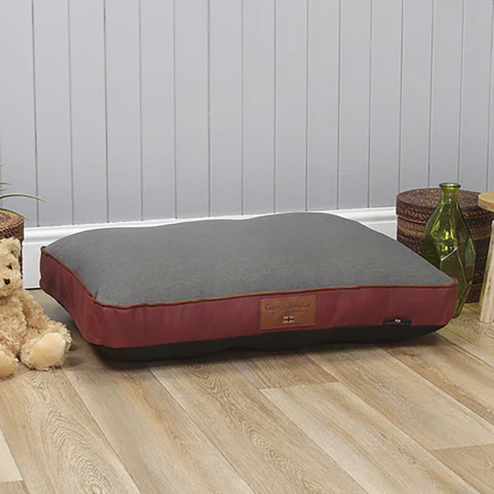 George Barclay Hythe Dog Orthopaedic Mattress Chianti & Ash