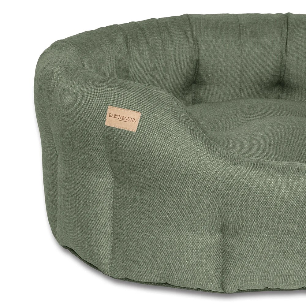 Earthbound Eden Dog Bed Laurel Green