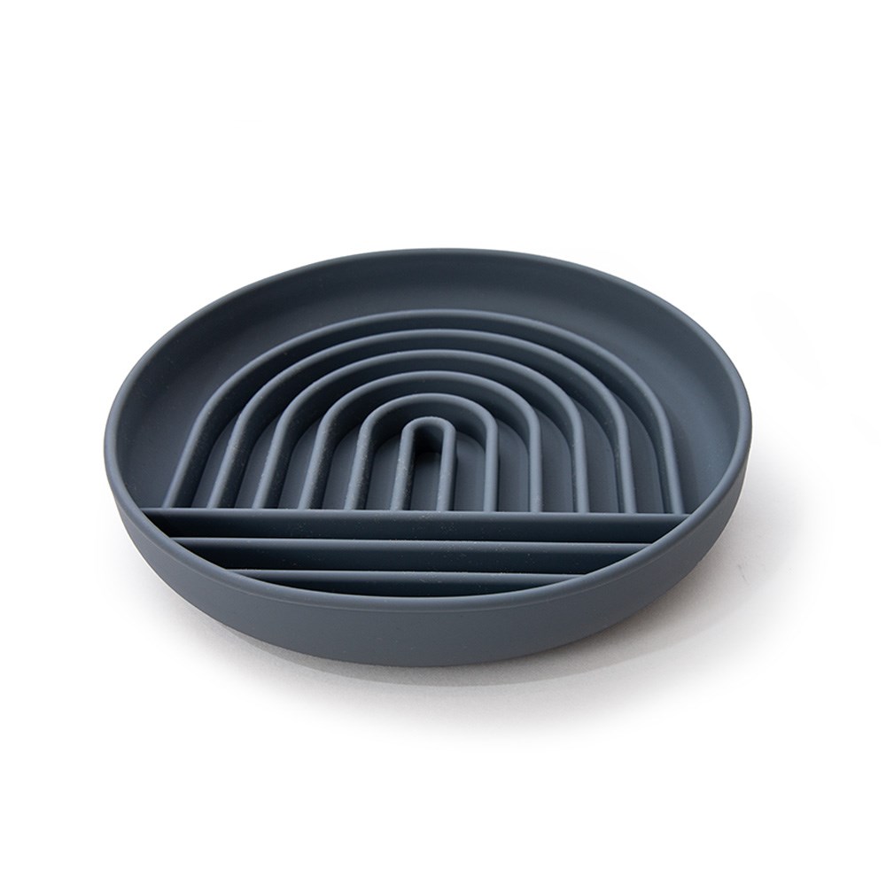 Great & Small Slow Down Zen Lines Silicone Bowl