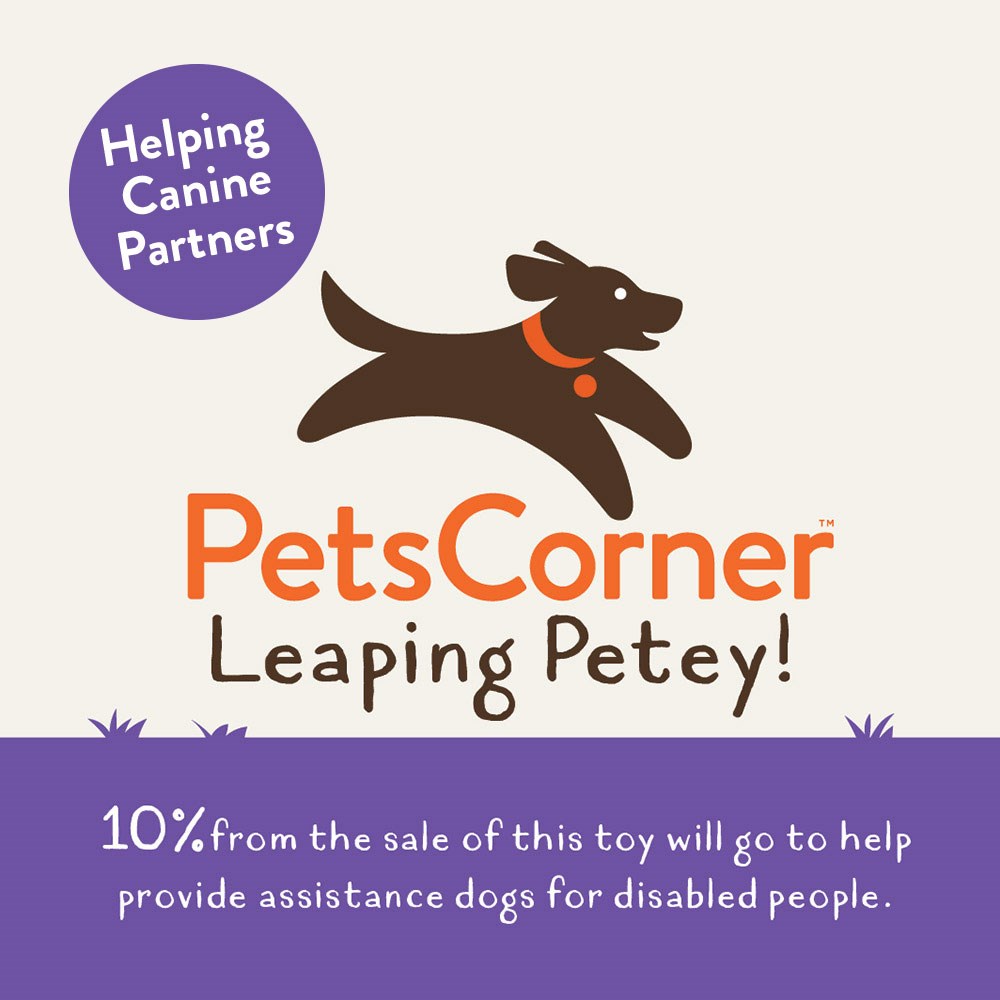 Pets Corner Leaping Petey Charity Dog Toy