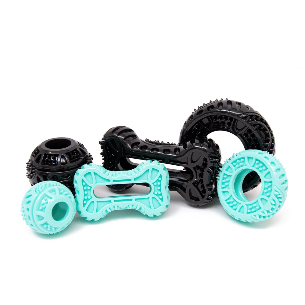 Great & Small Let's Play Tough TPR Ball Dog Toy Large