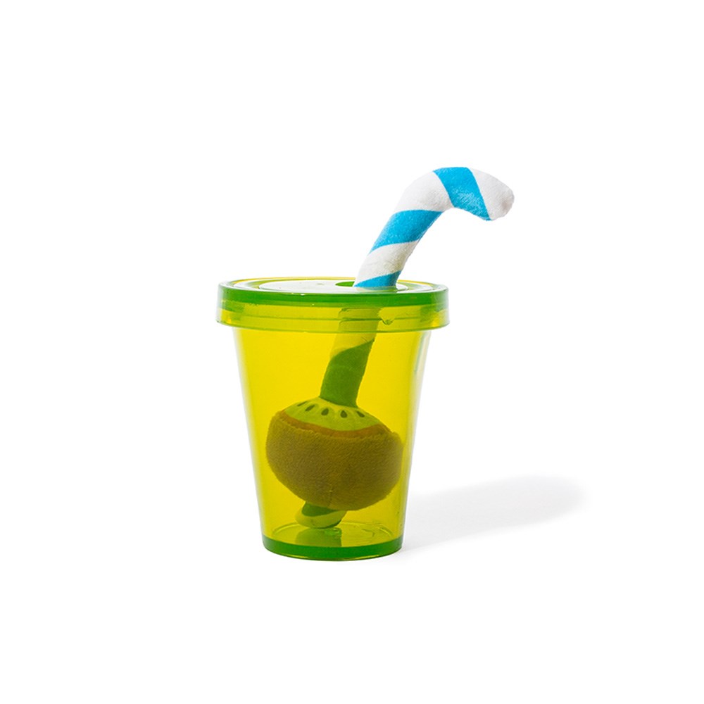 Great & Small Summer Sizzlers Kiwi Cocktail Dog Toy