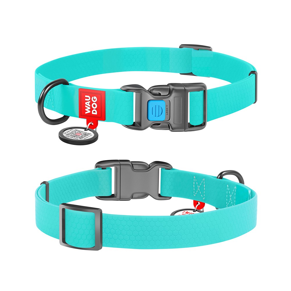WAUDOG Collartex Dog Collar Mint