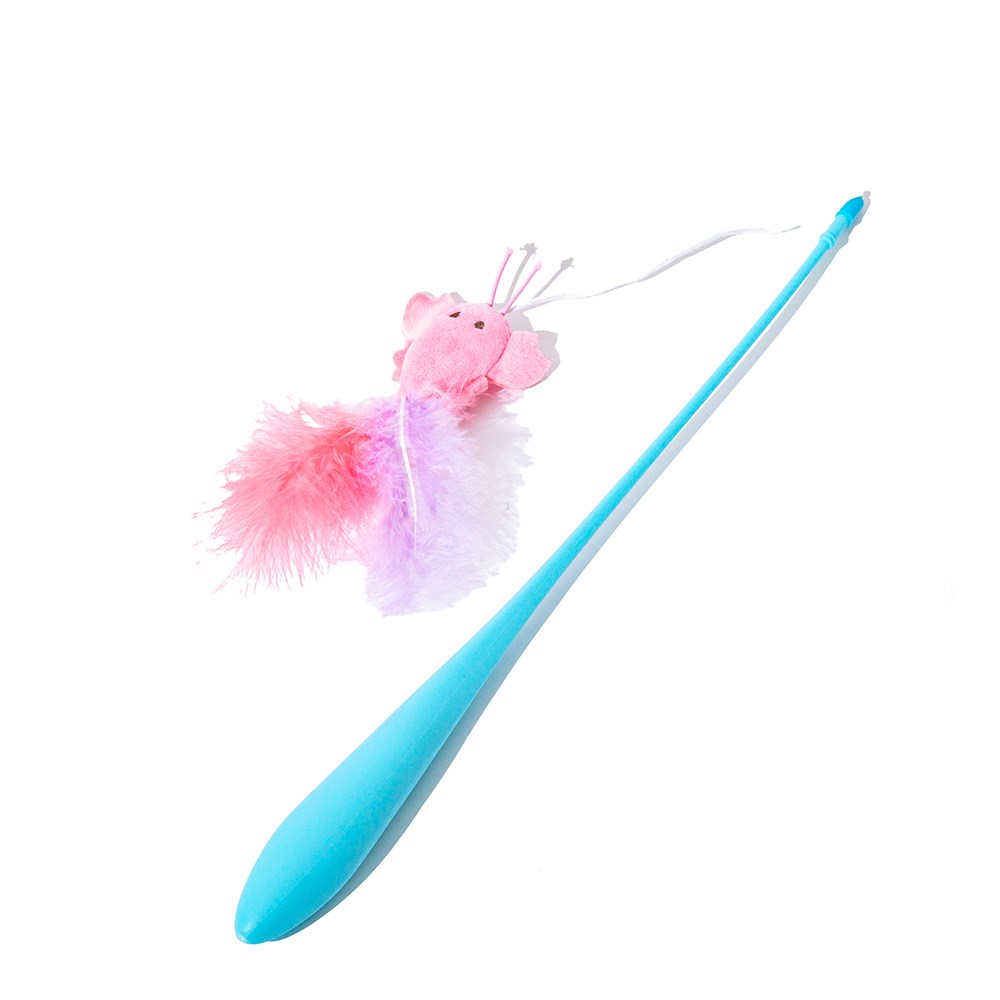 Great & Small Little&Lively Easy Play Weighted Dangler with Lobster & Feather Cat Toy