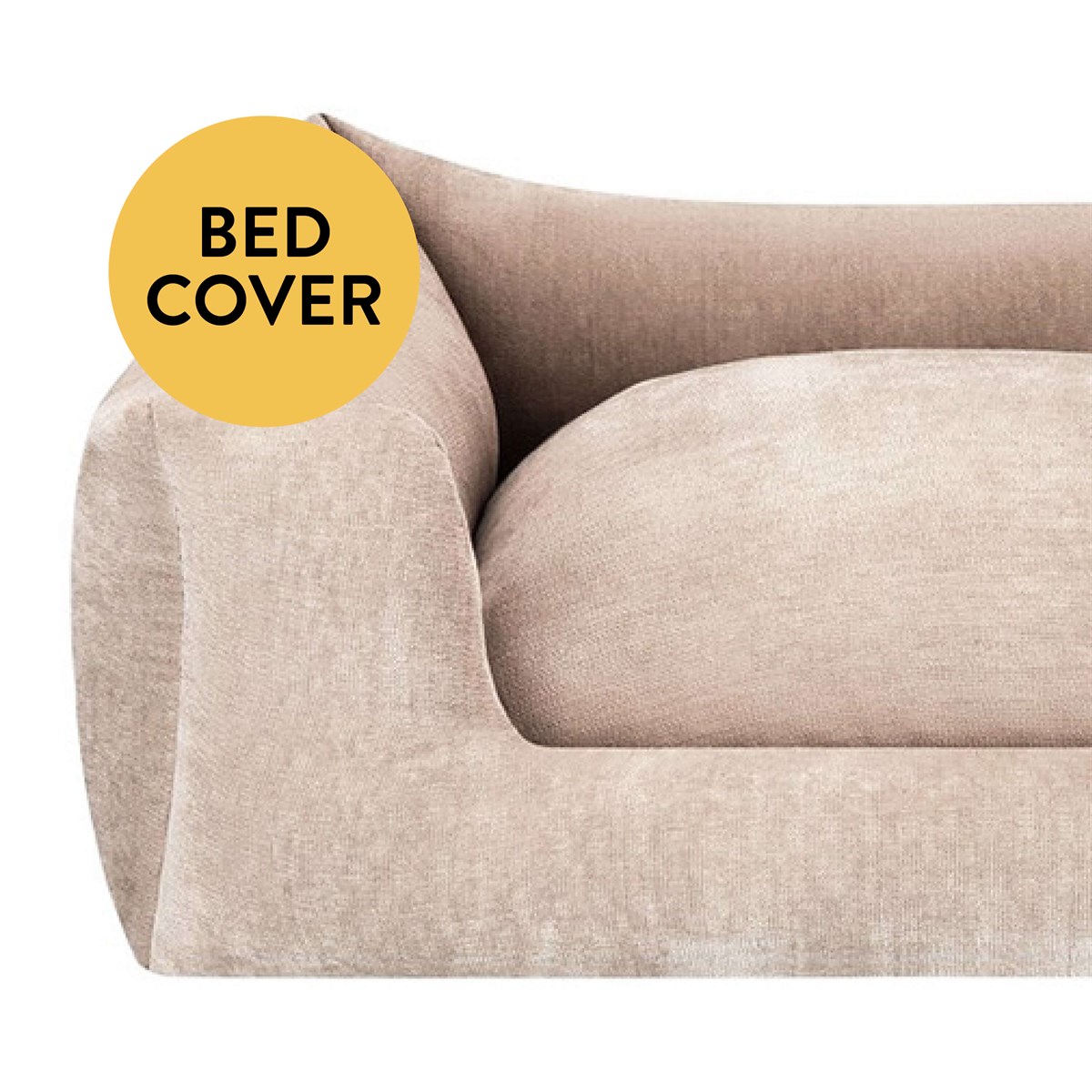 Fantail Basket Snooze Mellow Oat Beige Cover