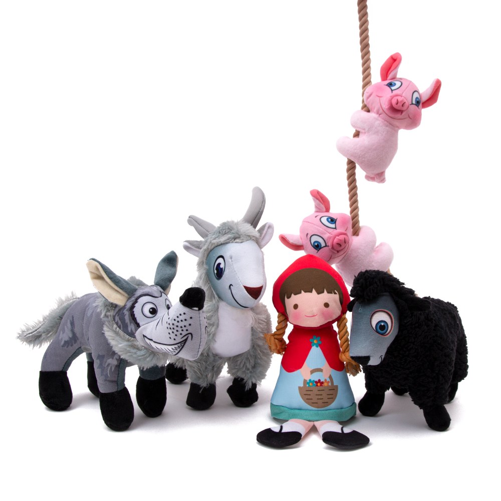 Great & Small Once Upon A Time Red Riding Hood Dog Toy