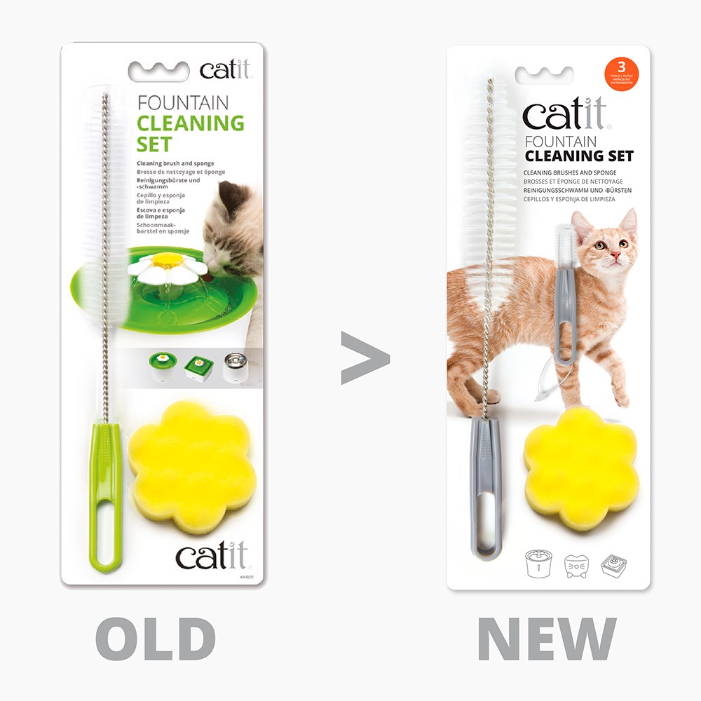 Catit Senses Flower Fountain Cleaning Set