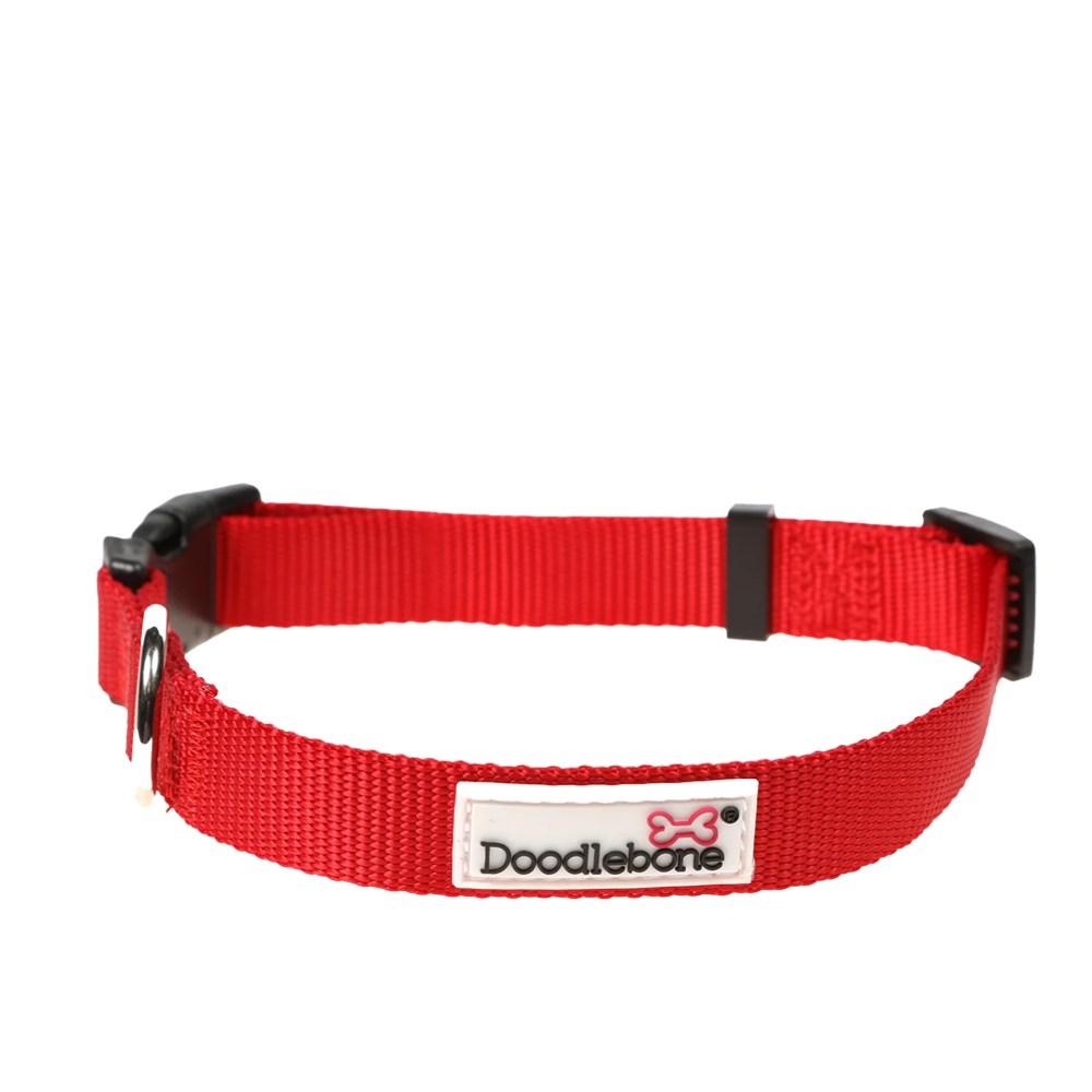 Doodlebone Original Dog Collar Ruby