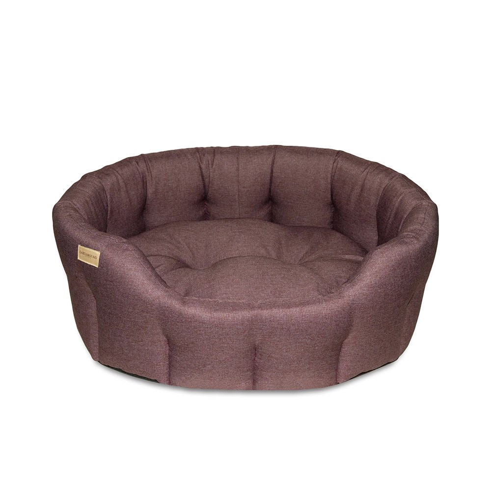 Earthbound Eden Dog Bed Mulberry