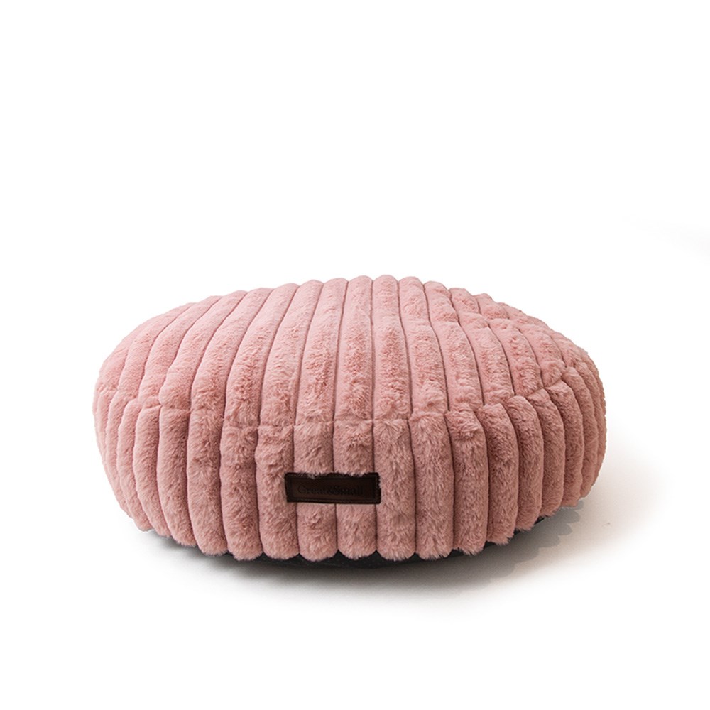 Great & Small Snuggle & Snooze Pink Plush Cushion