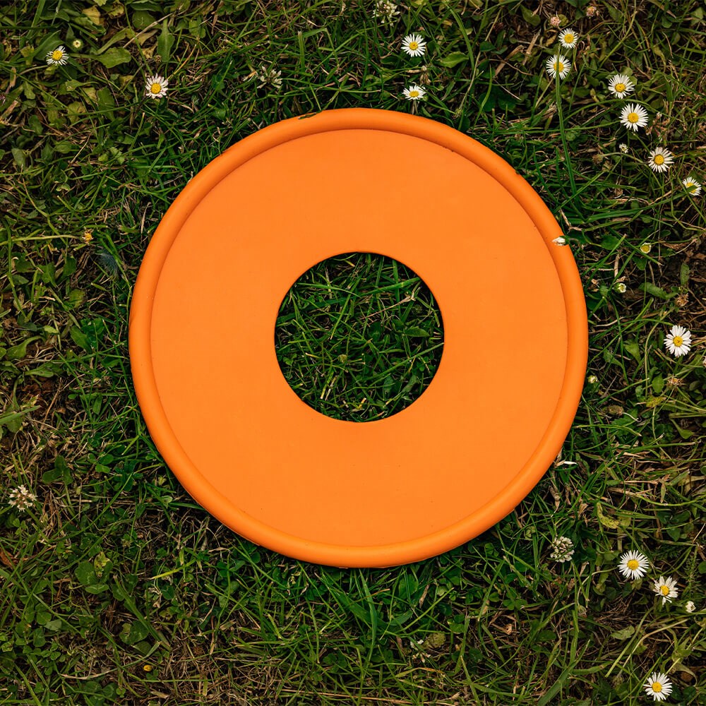 Great & Small 99% Natural Rubber Fling Ring Dog Toy