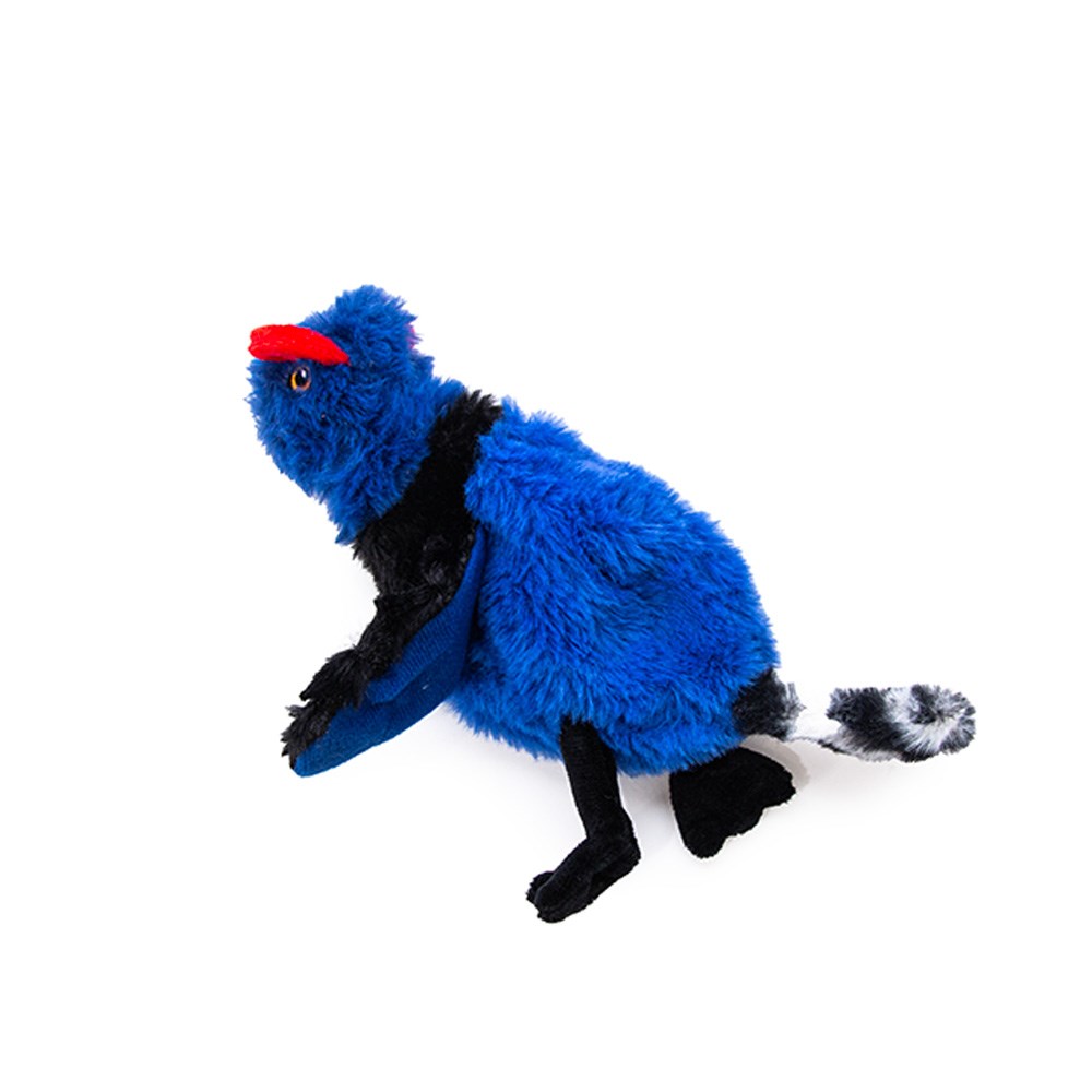 Great & Small Natural Instinct Flat & Crinkle Grouse Dog Toy