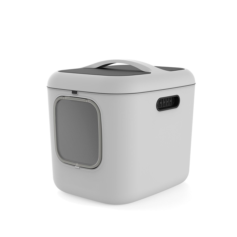 Rotho Biala Litter Box Mistletoe White