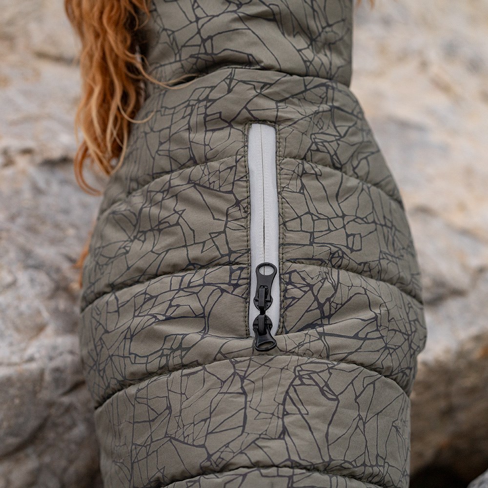 Great & Small Penrose Aurora Reflective Puffer Jacket