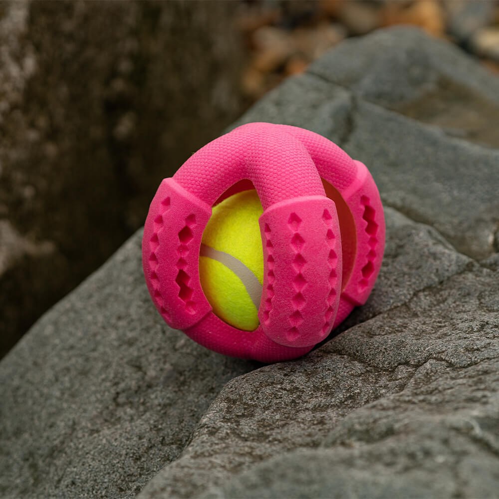 Great & Small Frubba Play Cross Ball Dog Toy