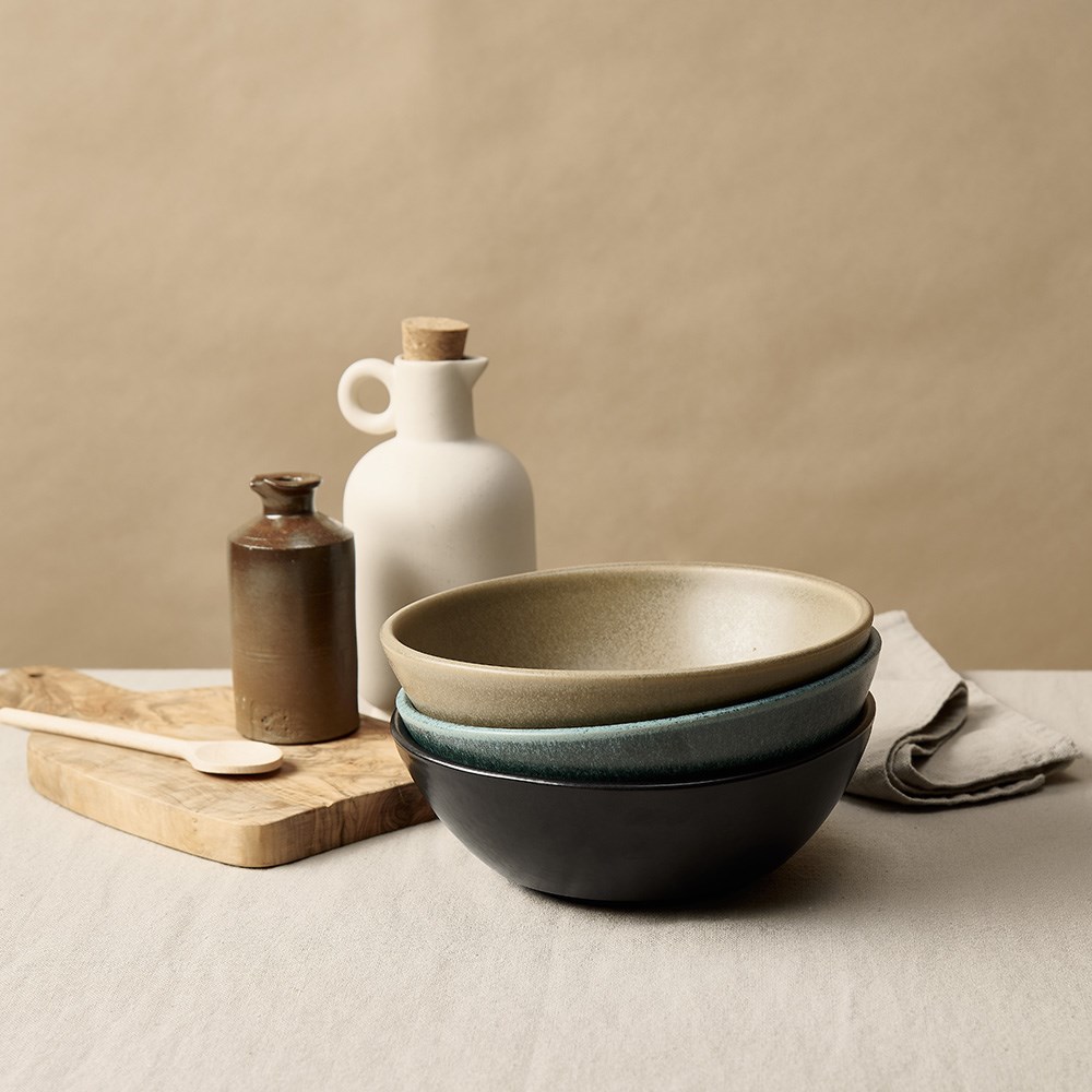 Lily & Leo Portuguese Stoneware Muscovado Pet Bowl