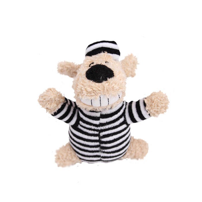 Great & Small Plush Prison Dog Dog Toy