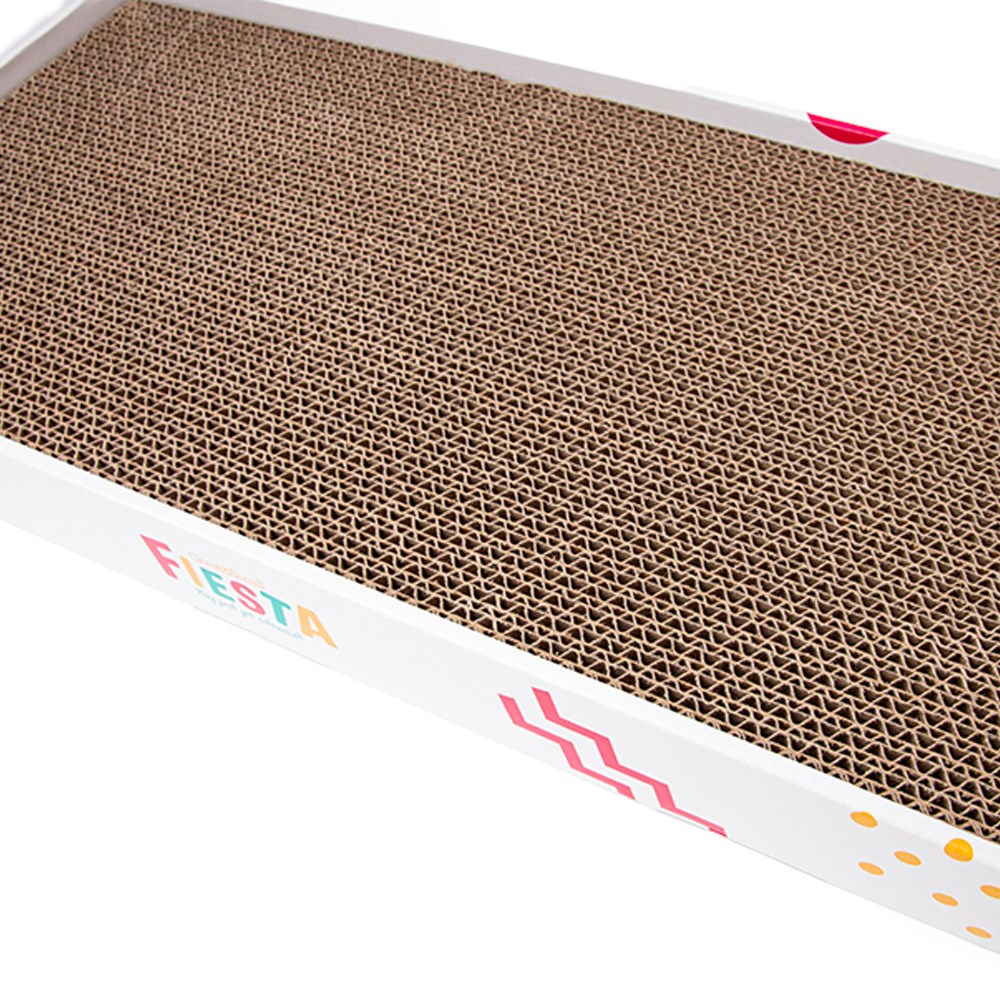 Great & Small Fiesta Cardboard Cat Scratcher