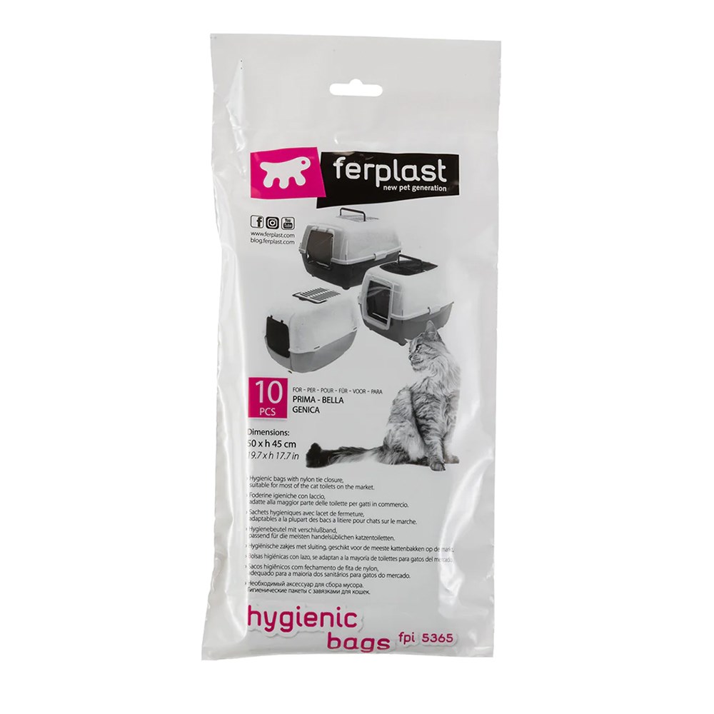 Ferplast Hygienic Bags Cat Litter Tray Liners