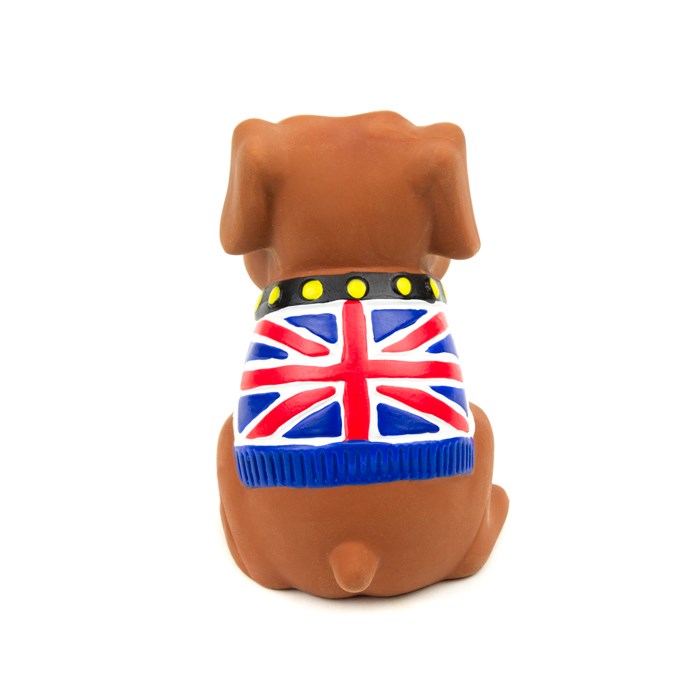 Great & Small Latex British Bulldog Dog Toy