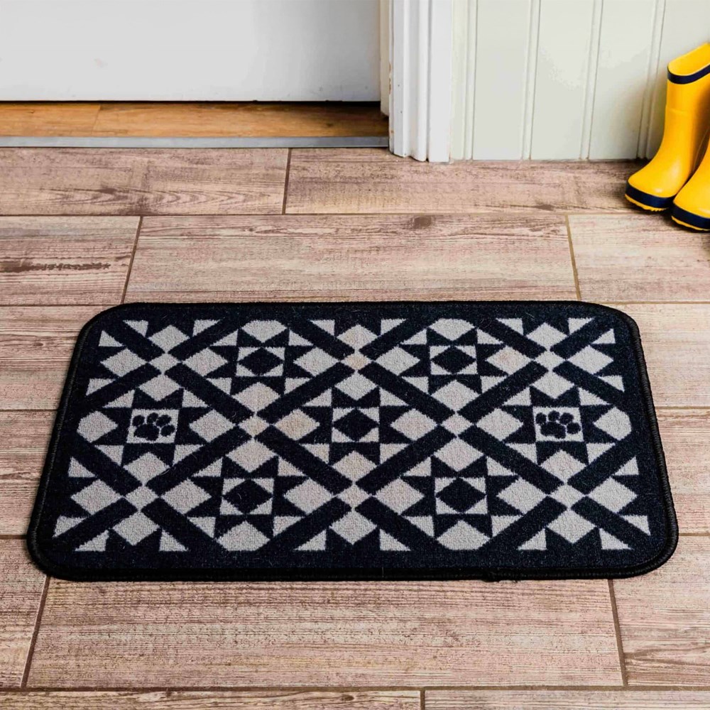 Pet Rebellion Dinner Mate Victorian Tile Feeding Mat