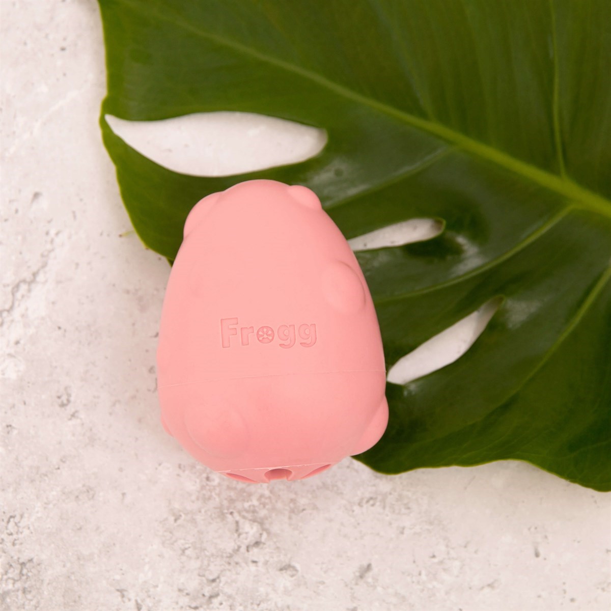 Frogg Egg Pink Tough Dog Toy