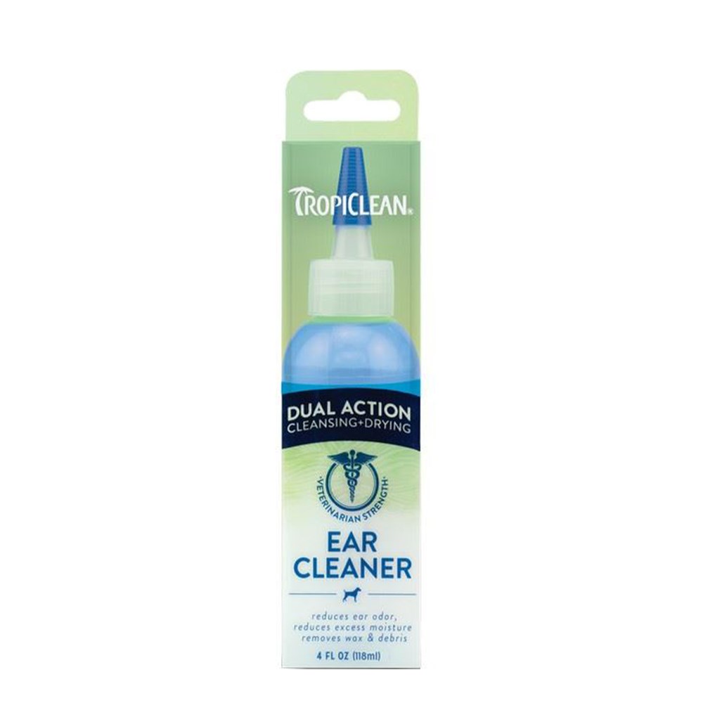 TropiClean Dual Action Ear Cleaner 118ml