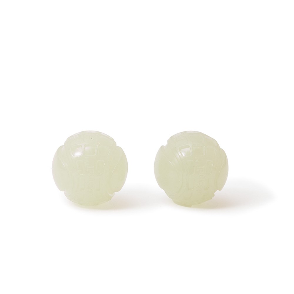 Great & Small Glow Small Balls Dog Toy 2 Pack