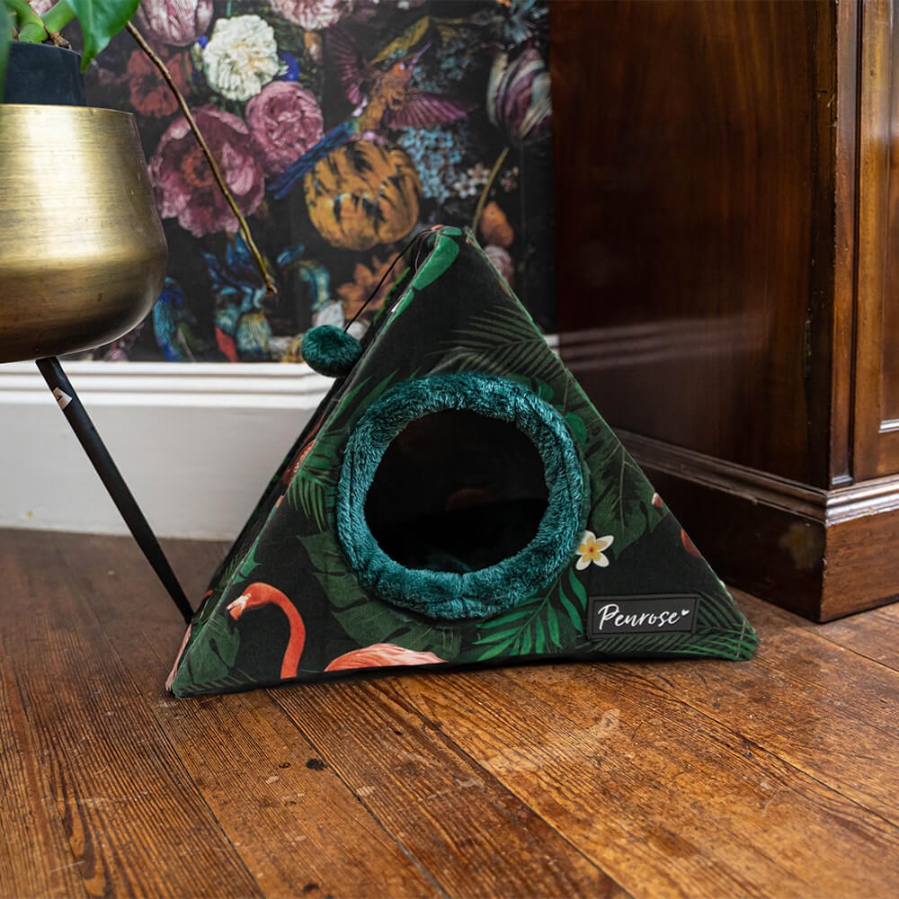 Great & Small Penrose Cat Jungle Hideaway & Scratcher Bed