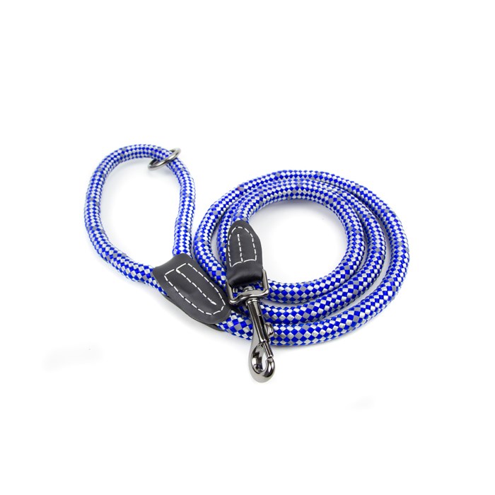 Great & Small Rope Dog Lead Blue