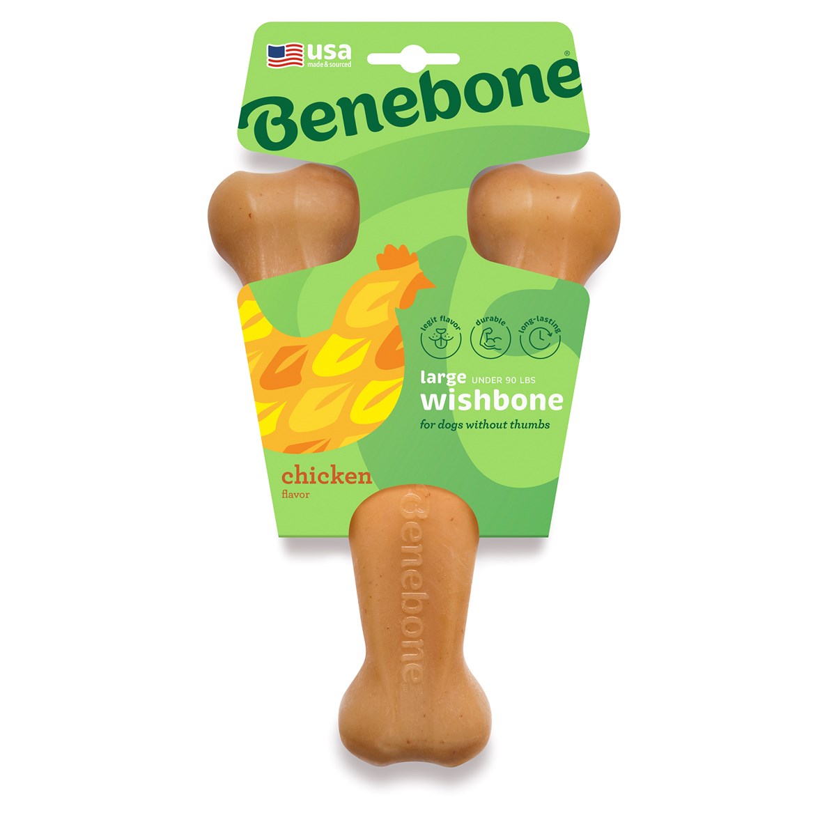 Benebone Wishbone Chicken Dog Chew