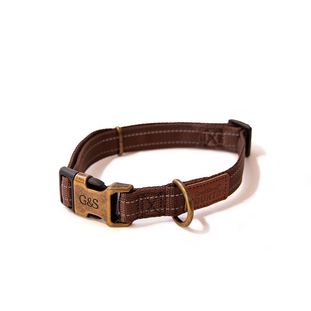 Great & Small Country Collar Walnut Brown