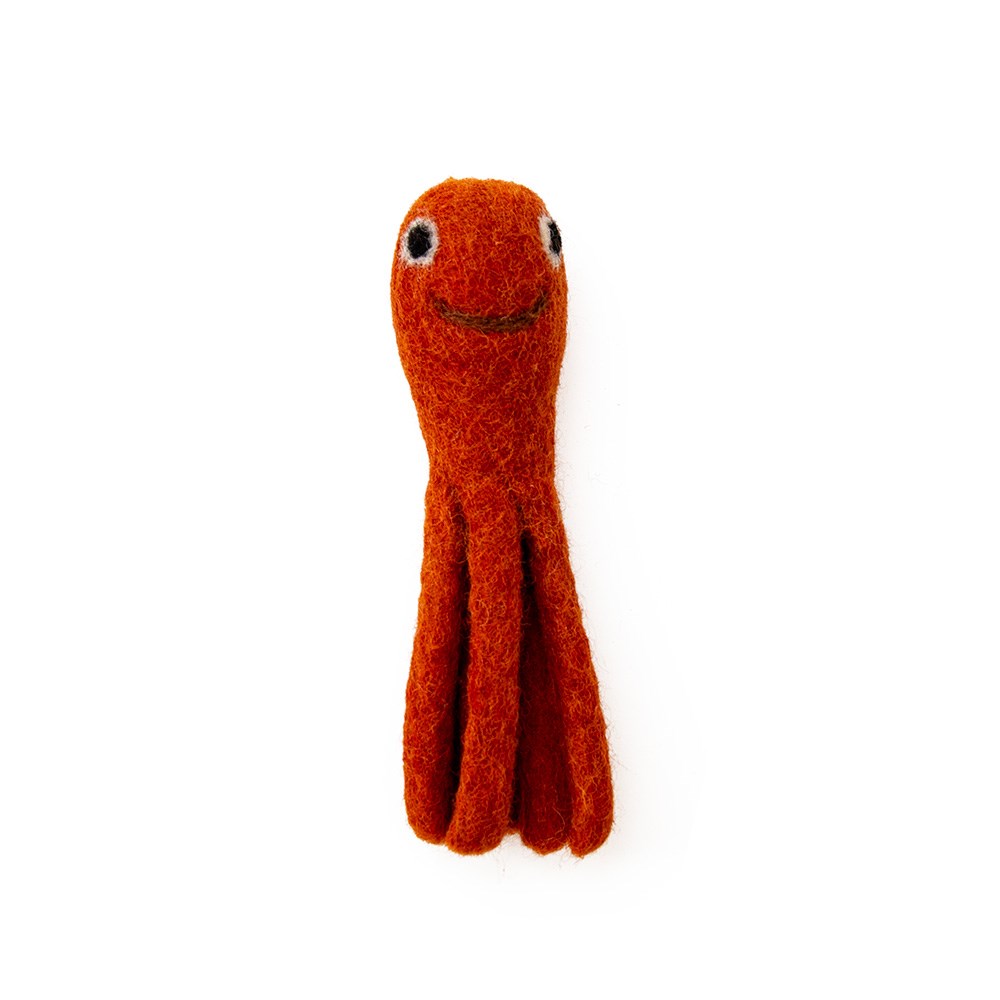 Great & Small MoMo Felt Octopus Cat Toy