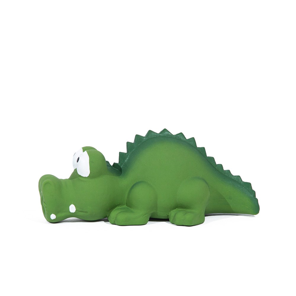 Great & Small Latex Grunting Crocodile Dog Toy