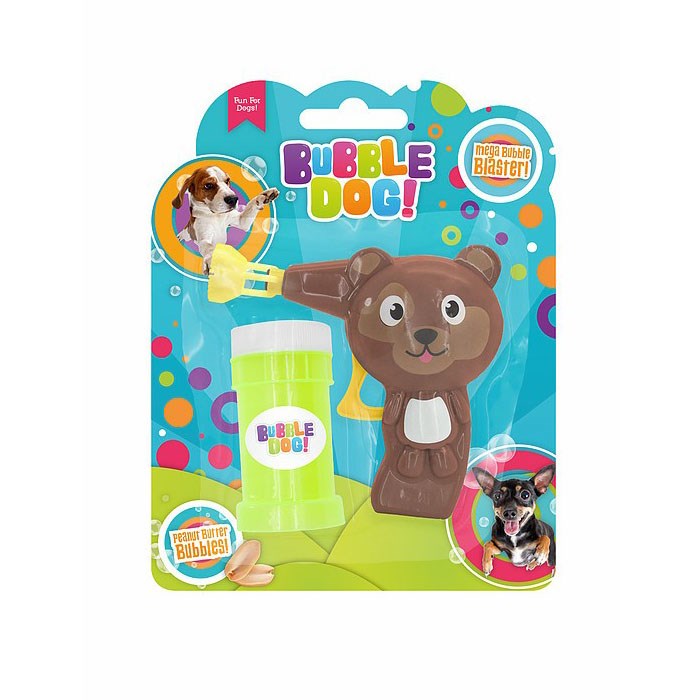 BubbleDog! Peanut Butter Bubbles Dog Toy