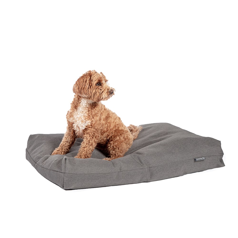 Danish Design Anti-Bacterial Grey Deluxe Duvet Dog Bed
