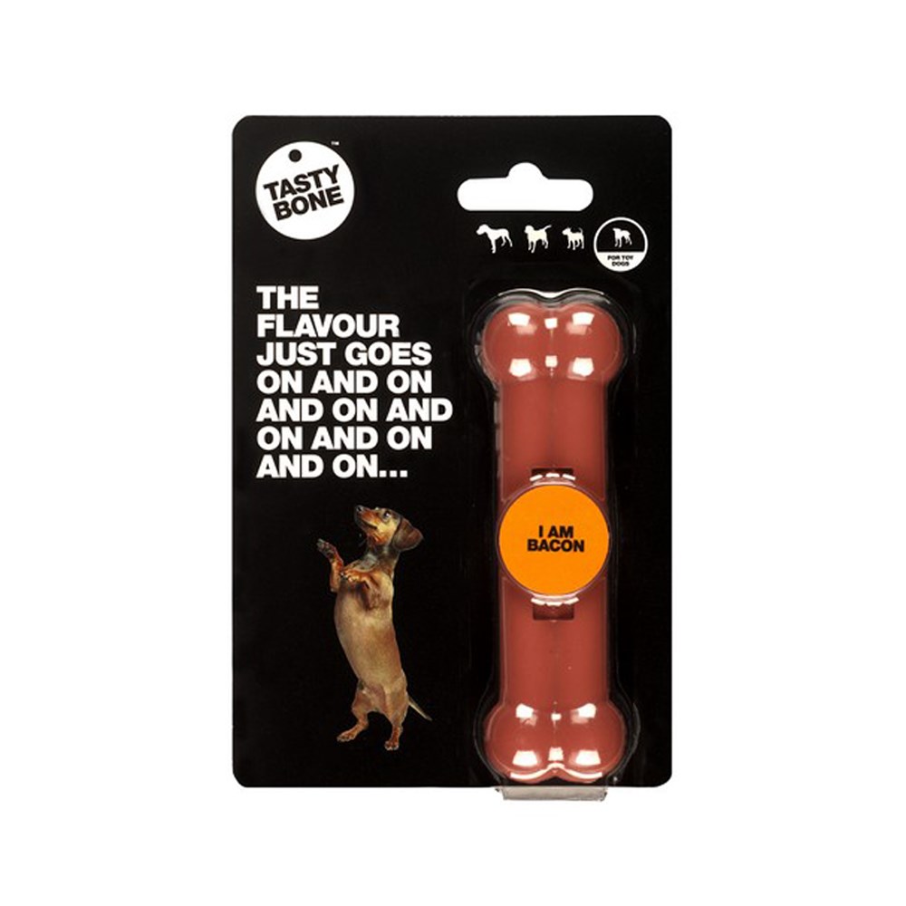TastyBone Puppy Bacon Bone Toy Dog Chew