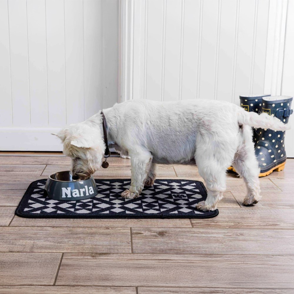 Pet Rebellion Dinner Mate Victorian Tile Feeding Mat