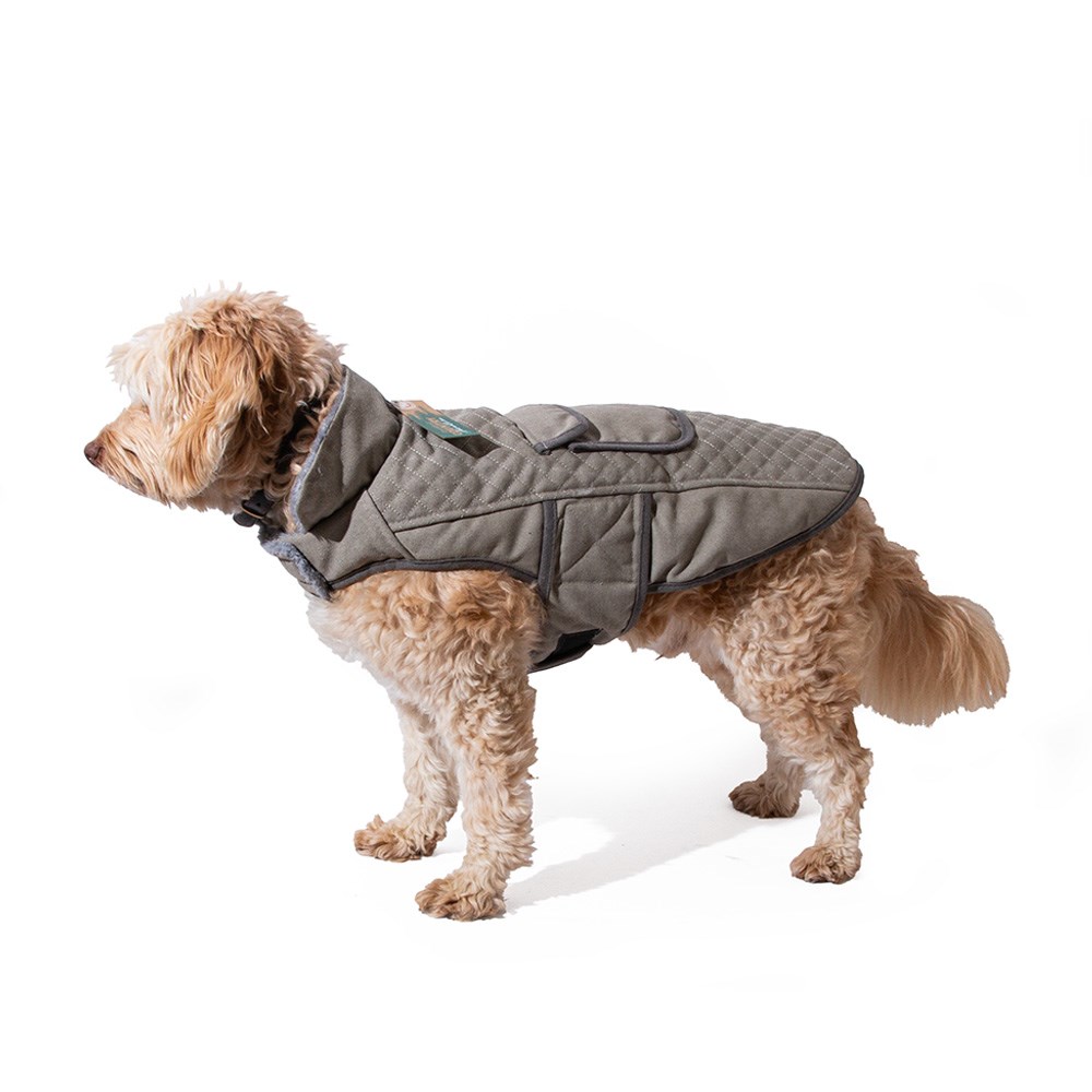 Great & Small Country Grey Canvas Coat