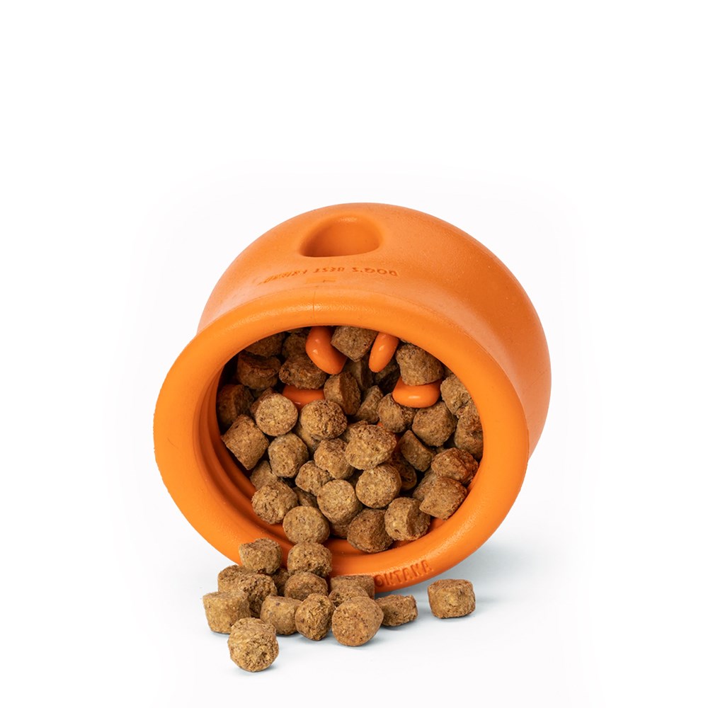 West Paw Toppl Orange Dog Toy