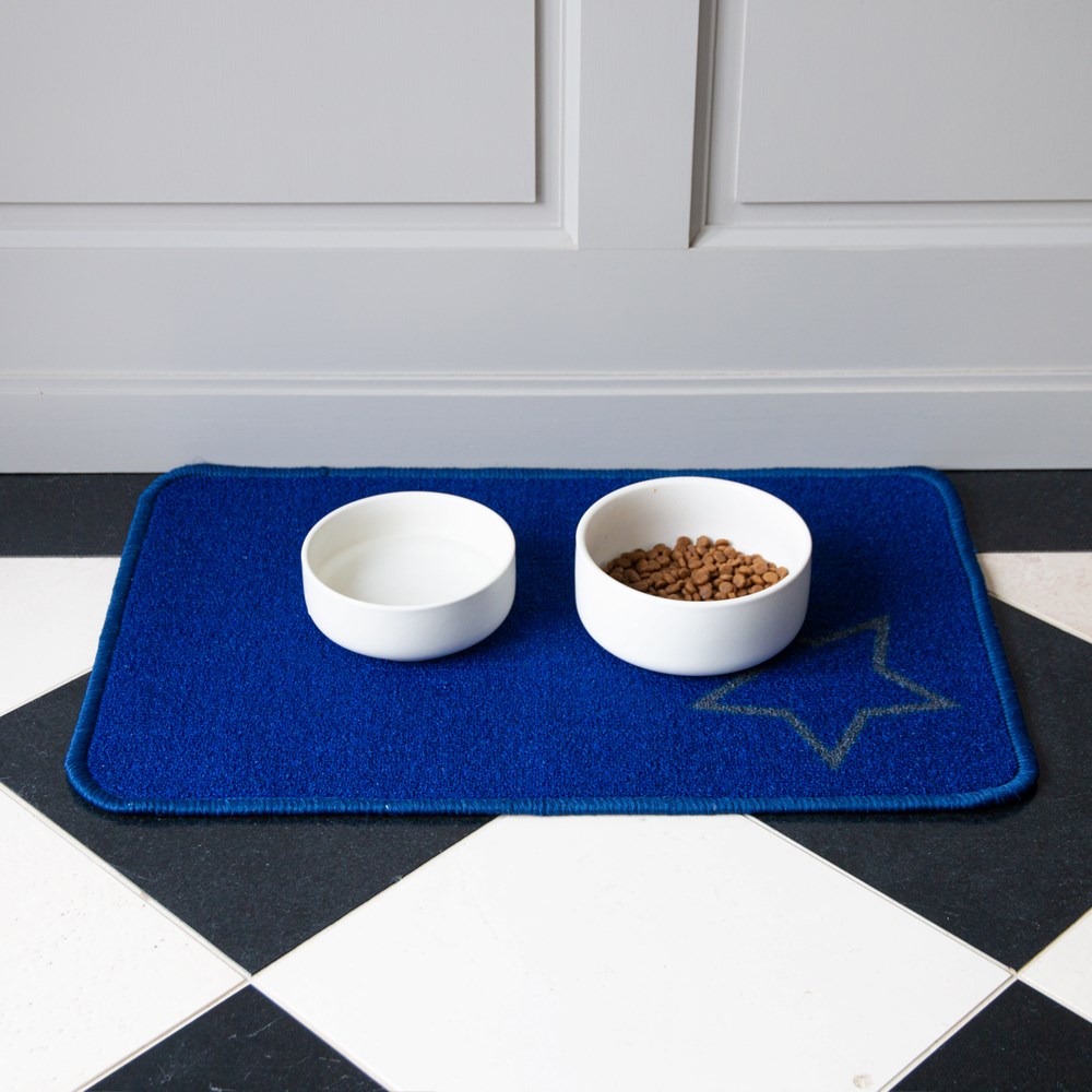 Great & Small Penrose Navy Feeding Mat