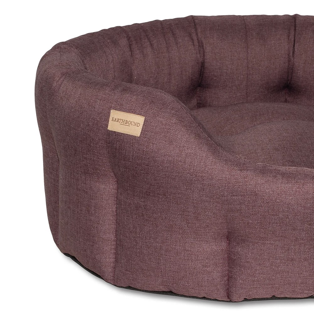 Earthbound Eden Dog Bed Mulberry