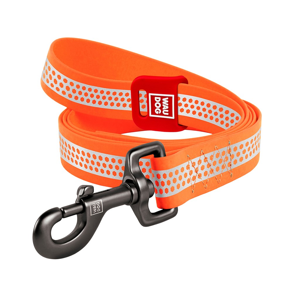 WAUDOG Collartex Dog Lead Orange