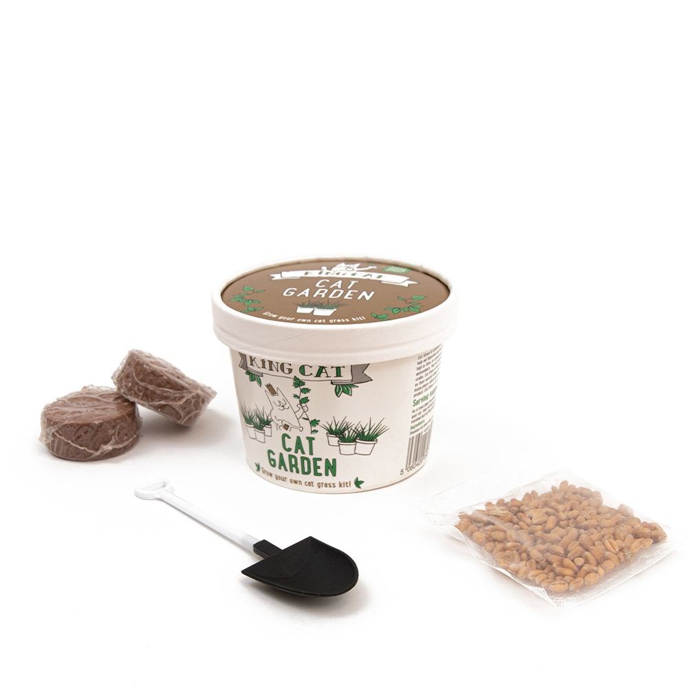 King Catnip Garden Grass Kit