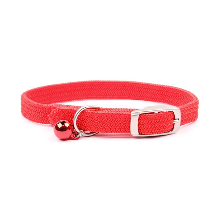 Great & Small Plain Red Cat Collar